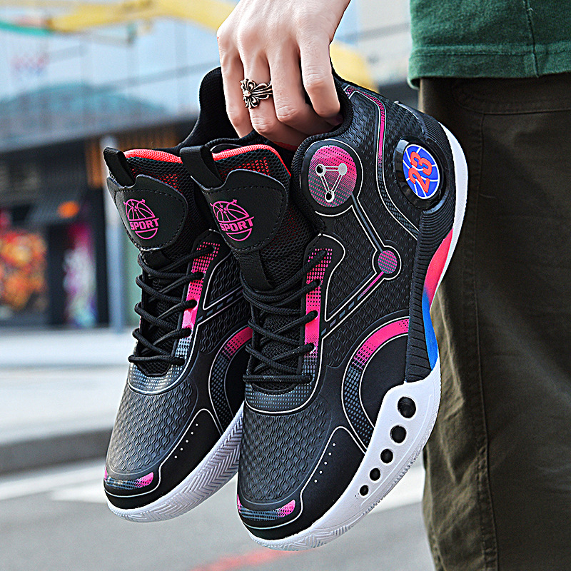La primavera y el verano popular hong luz par estrella del baloncesto zapatos teaner al aire libre juventud paso li zapatos para correr ning zapatos casuales ke