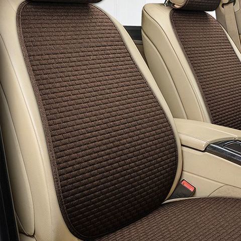 リネン小レンガカーシートクッション、オールシーズン対応のユニバーサル3点セット、滑り止めシートクッション、5人掛けの半パッケージ、外国貿易卸売|undefined