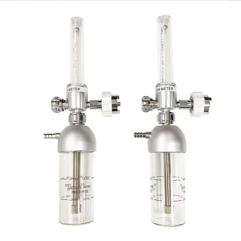 插墙式法标国标金属氧气吸入器氧气调节器 墙壁式氧吸 铝合金杯子