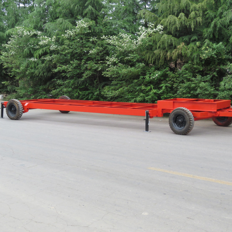 无动力机场车间运输叉车双头牵引重型运输平板车 厂家销售质量好