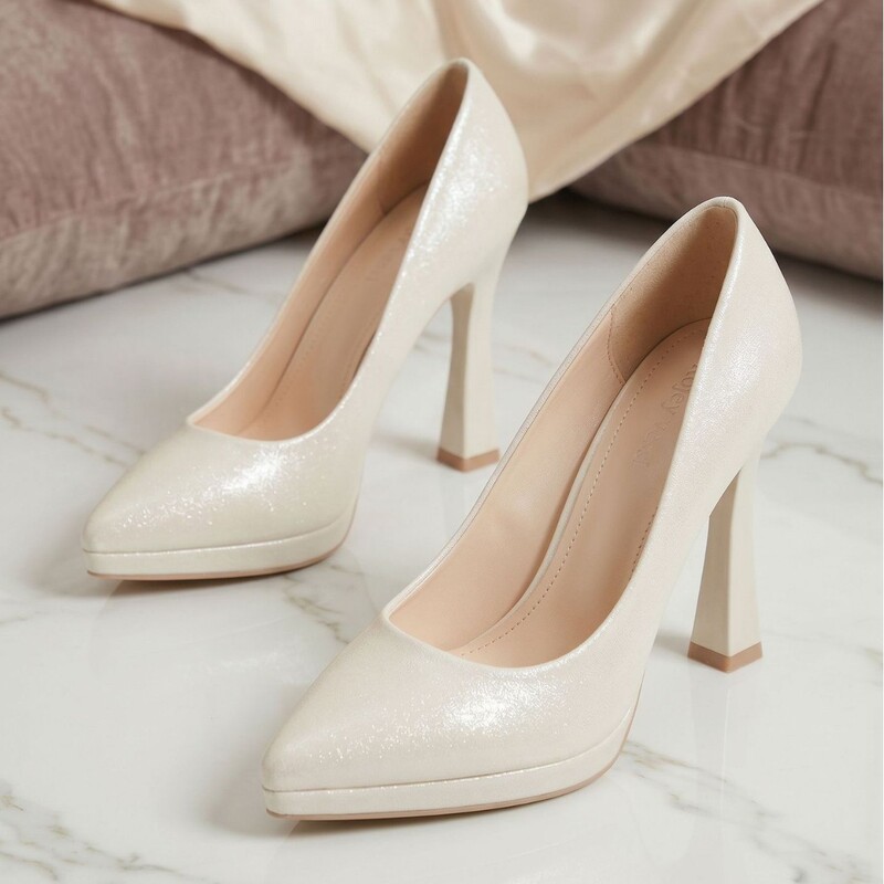 Apricot-Colored High-Heeled Shoes for Women, Apricot-Colored Pointed Toe Stiletto Heels, Waterproof Platform, Shallow Mouth, 2026 New Model, Professional Commuting Shoes, Wholesale Model Apricot-Colored High-Heeled Shoes for Women, Apricot-Colored Pointed Toe Stiletto Heels, Waterproof Platform, Shallow Mouth, 2026 New Model, Professional Commuting Shoes, Wholesale Model