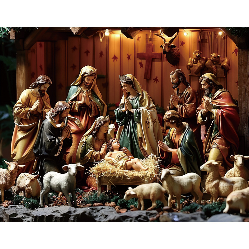 Tela de fondo de estudio de Navidad Actividades de Navidad Decoración de fiesta Tela de pared de fondo Escena de nieve de Navidad Tela colgante de fondo de foto