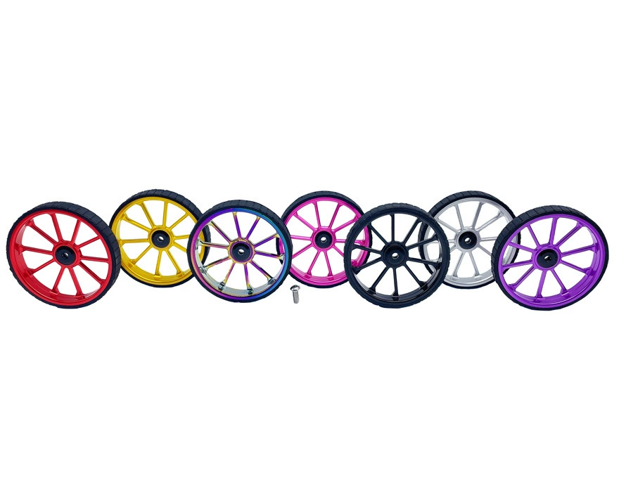 Используется для толкающее колесо из алюминиевого сплава с небольшой тканью/птичьей полостью, легкое расширение колеса, утолщение, 100 мм, толкающее колесо Peilin