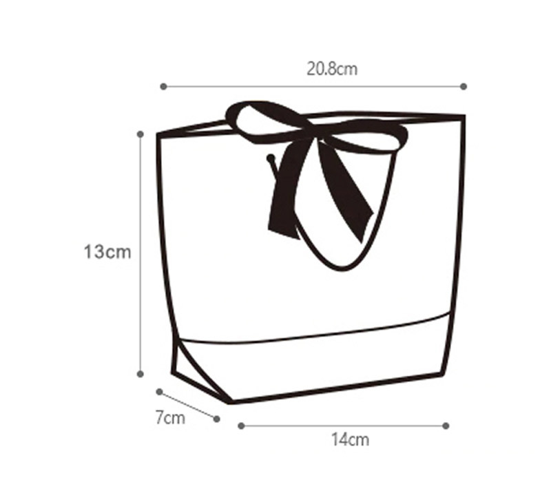 Solid Color Paper Gift Bags display picture 2