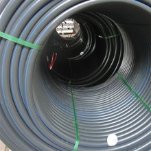 四川现货PE给水管 pe盘管 热熔连接灌溉水管 钢丝网管 碳素波纹管
