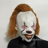 Clown with afro eyes