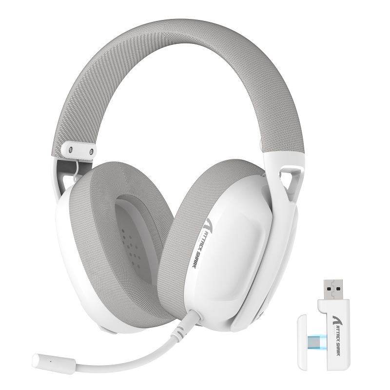 L80PRO ワイヤレス Bluetooth 2.4G 3 モード有線軽量ヘッドマウント コンピューター ゲーム ヘッドセット (マイク付き)|undefined
