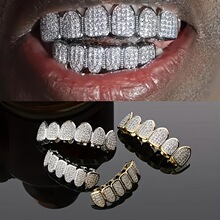 G 33065 Hiphop Grillz Teeth Jewelry �������� ŷ���羳