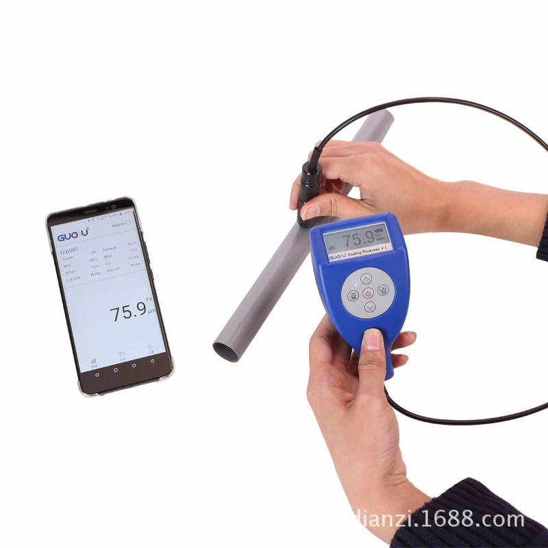 Поставка третьего поколения измеритель толщины с подключением Bluetooth-покрытие разделенный инструмент толщины пленки двойного назначения (производитель)