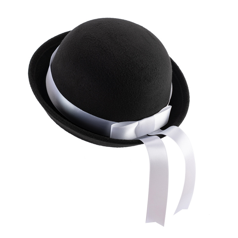 圆帽 黑色+白飘带.jpg