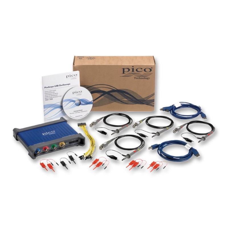 PicoScope 3405D PP964 带宽100MHz 4通道4探头USB电脑示波器