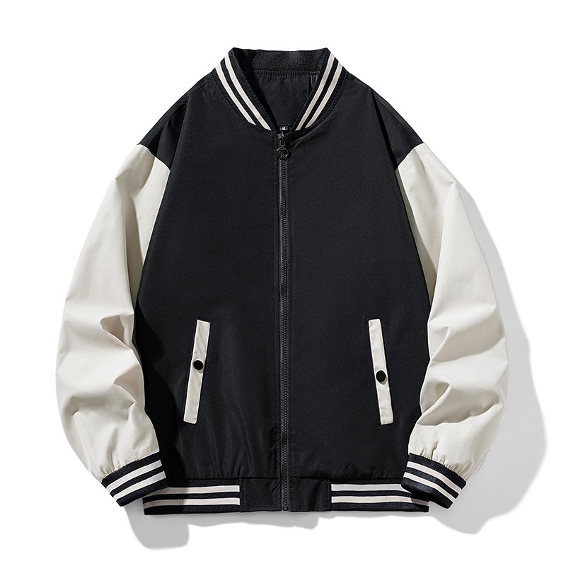 2024 nieuwe casual jas, herenkleding, trendy werkkleding, honkbaluniform, knappe herfstoutfit voor de jeugd_voghion.com