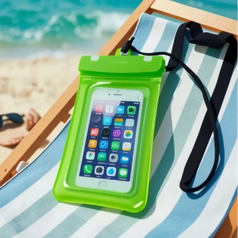 Плавающая подушка безопасности надувная водонепроницаемая сумка для мобильного телефона Новый сенсорный экран для плавания прозрачный водонепроницаемый чехол для плавания сумка для мобильного телефона