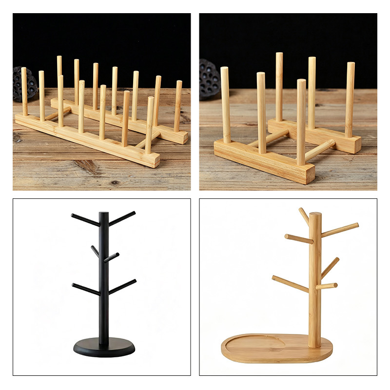 Tree-shaped cup rack, draining cup rack, mug and water cup rack, living room tea cup, key, and jewelry rack, storage rack, wine glass rack wholesale