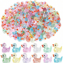 P 53973 Luminous duck resin ornament ҹ��С��Ѽ��֬�ڼ�