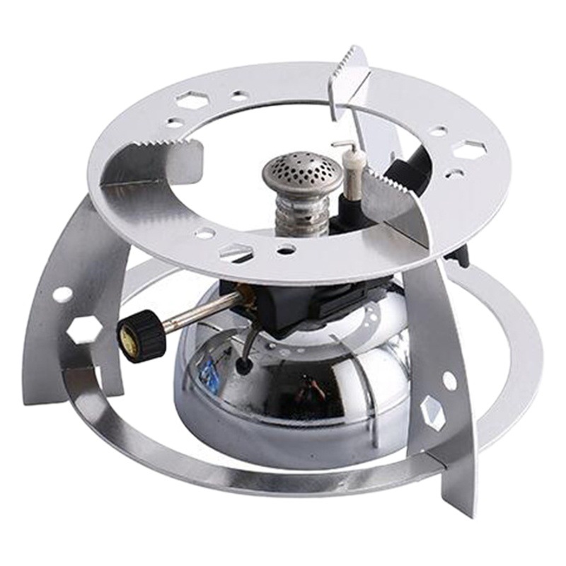 Mini cuerpo inflable al aire libre portátil estufa de pulverización de gas té café sifón Mocha olla calefacción lámpara de pulverización Bensheng