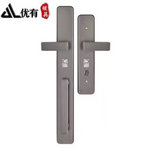 别墅对开门对开门大门入户防盗门机械锁整套农村家用豪华把手通用