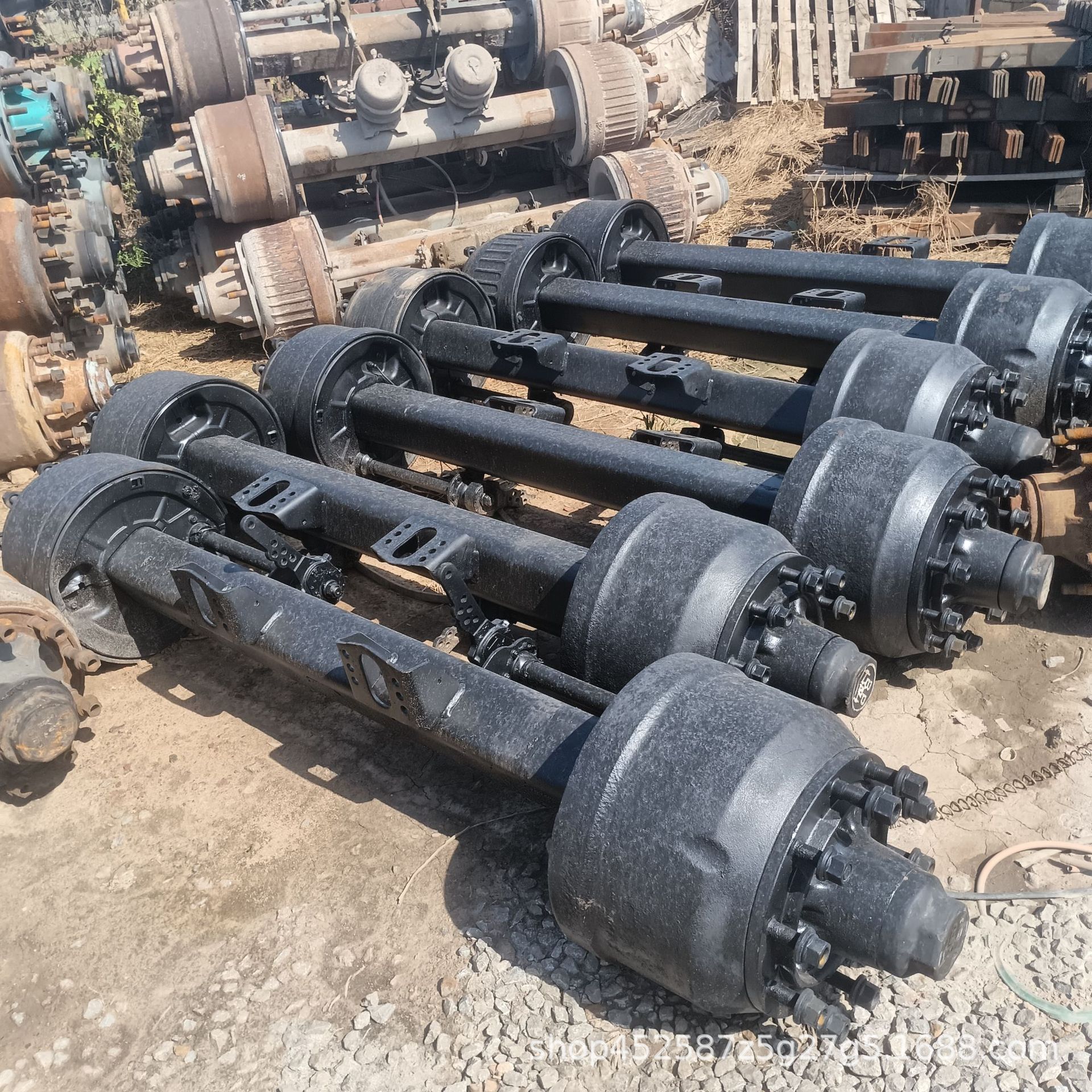 贸易 非洲豪沃牵引车 4*2拖拉机拖车头 380马力港口码头运输车头