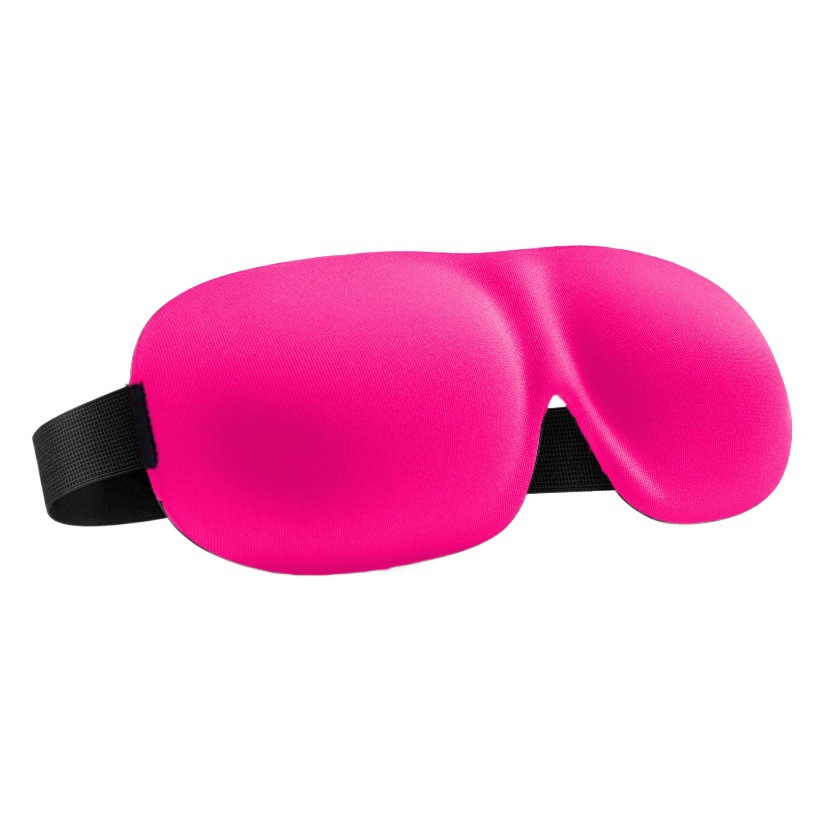 Máscara de Ojos de dormir 3D tridimensional sombreado máscara de ojos dormir transpirable sin presión Ojo de memoria espuma hombres y mujeres viaje máscara de ojos con tapones para los oídos