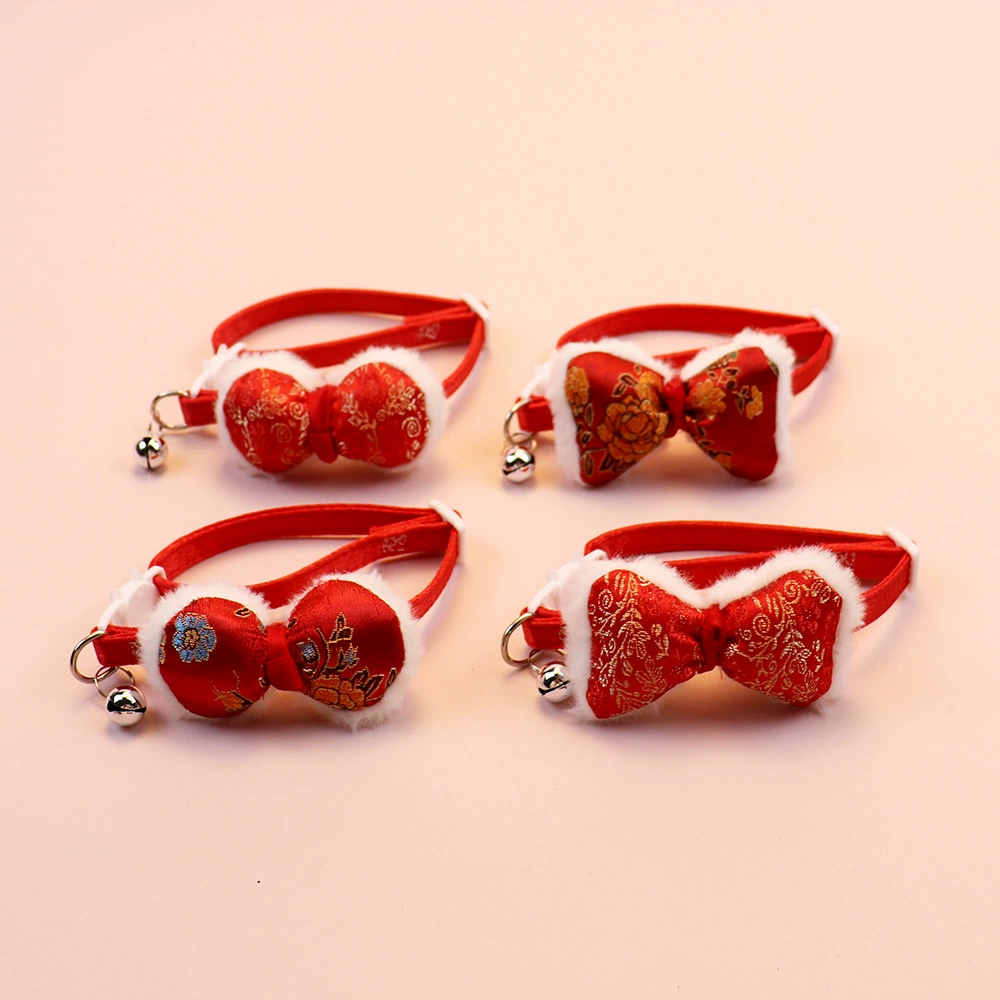 Новый ошейник для домашних животных Новый год праздничный праздник