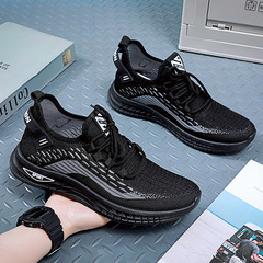 Foreign trade cross-border men's spring breathable mesh sports shoes Korean version light and comfortable casual shoes soft bottom anti-slip running shoes for men