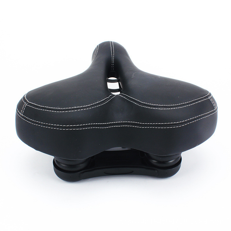 Cojín de bicicleta de montaña hueco transpirable confortable memoria esponja con bola de silicona cojín de bicicleta eléctrica accesorios de bicicleta