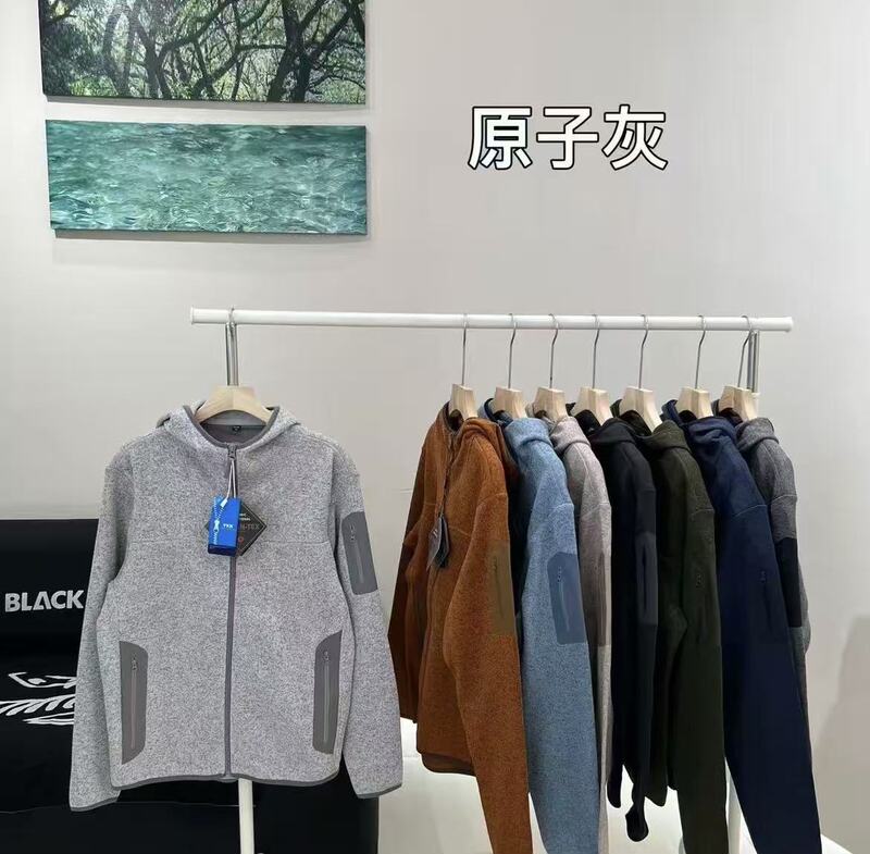 25秋冬新款户外休闲抓绒衣运动保暖显瘦男女同款立领拉链卫衣|undefined