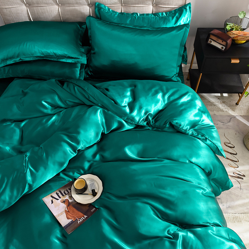 아이스 실크 다크 그린