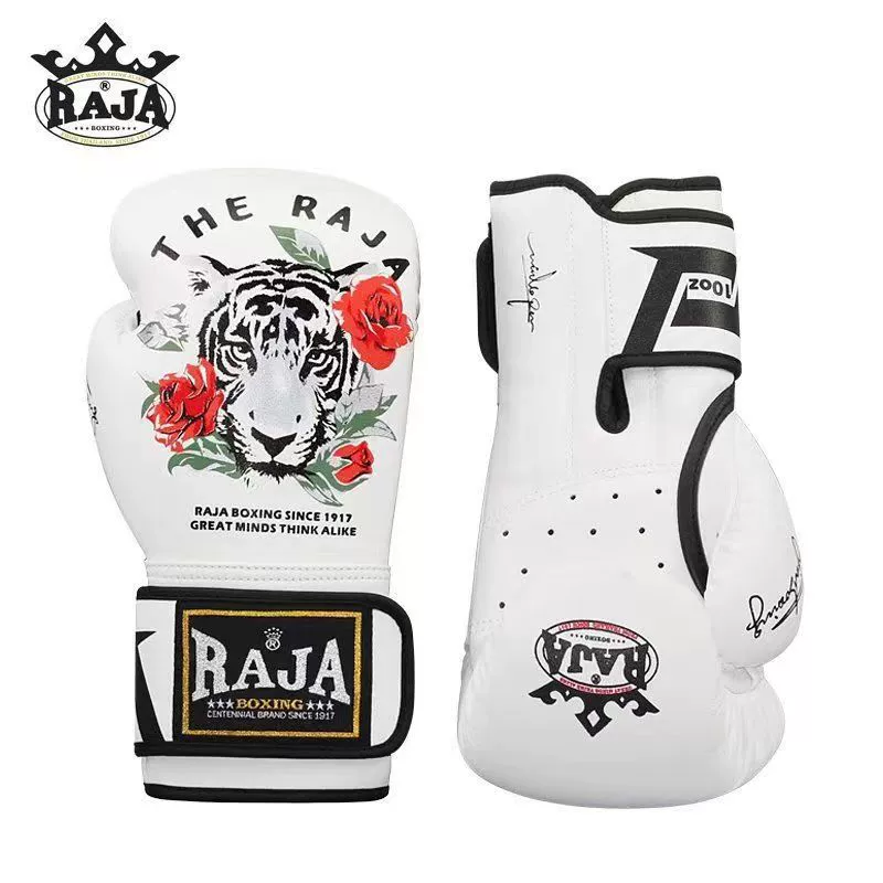 Raja Brand Boxing Sanda Тренировочные перчатки Fighting Fighting для взрослых мужчин и женщин