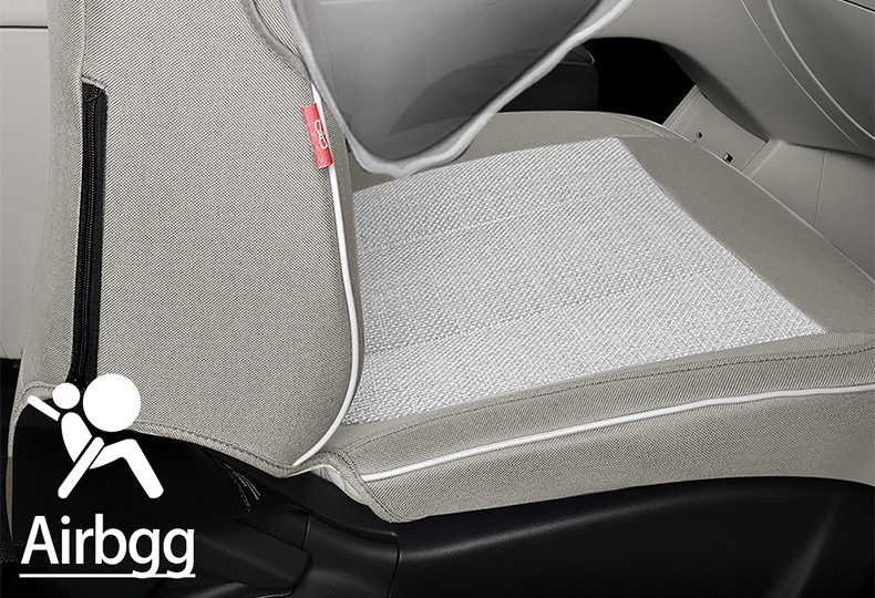 2026 MG4 Special Car Seat Cushion, All-Season Full-Coverage Seat Cover, Breathable Linen Seat Cover