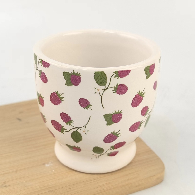 Vela de aromaterapia, patrón de fresa, taza de cerámica, vela de fragancia, caja de regalo, recuerdo de alta calidad, decoración de la sala de estar del dormitorio