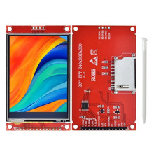 2.8��SPI TFT LCDҺ����ģ�� 240*320 ILI9341 ������+��������