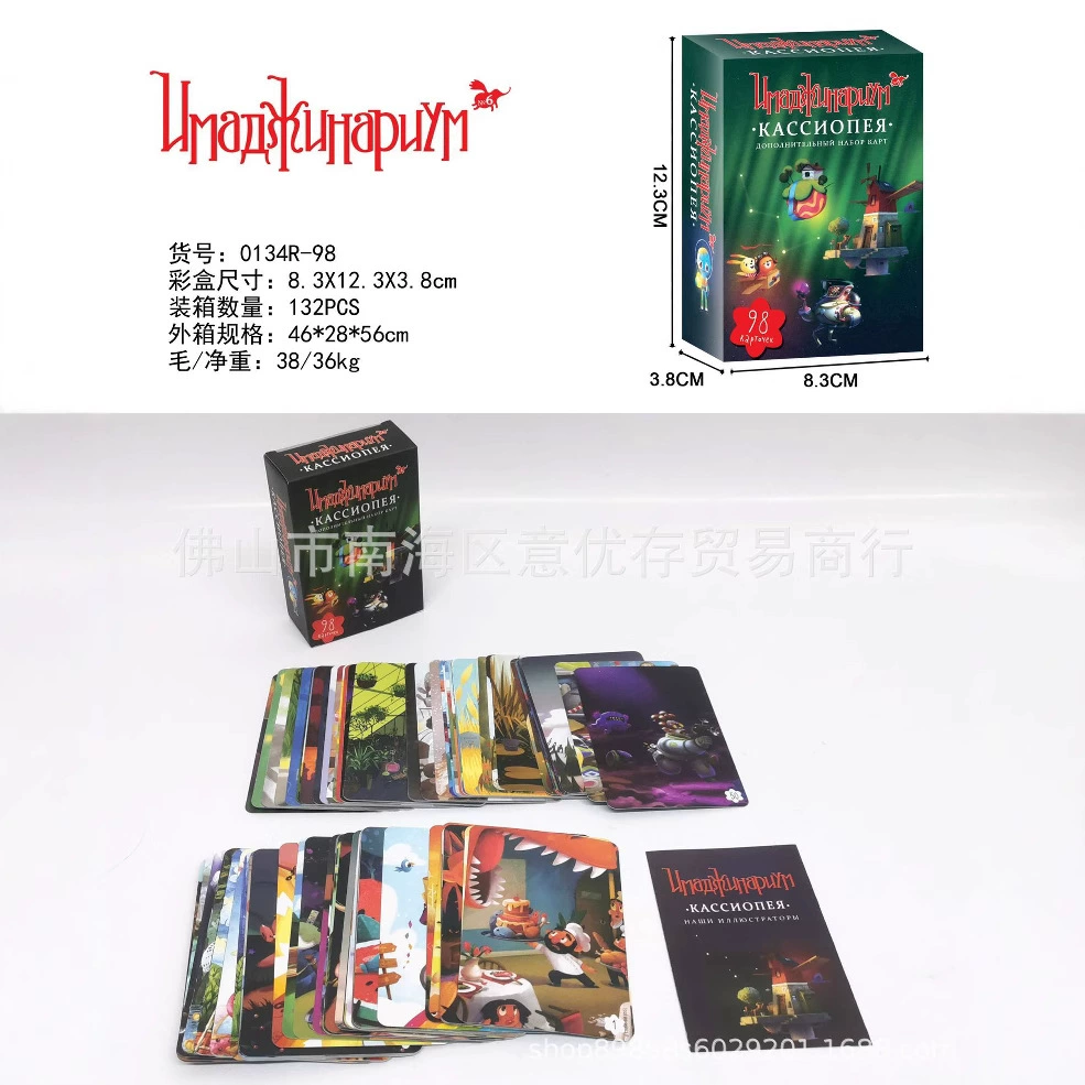 Имаджинариум Кассиопея Российская карточная настольная игра