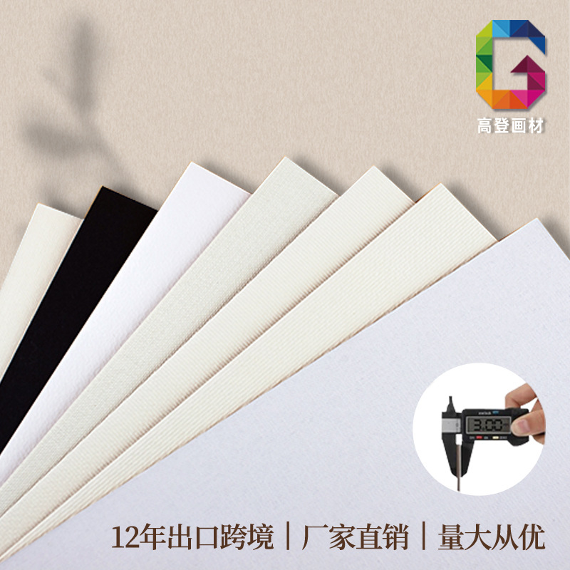 Ventas directas de fábrica pulgadas cuadradas tamaño gran promoción puro algodón pintura al óleo pintura acrílica pintura al óleo tablero ventas directas de fábrica