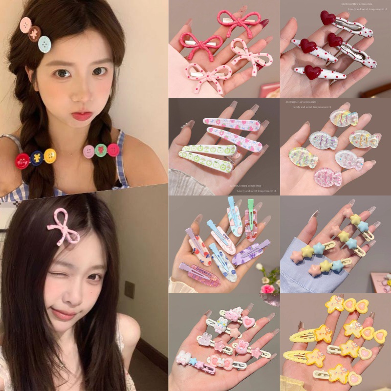 2026春夏义乌小商品发饰高级感精致发夹女可爱甜美鸭嘴夹bb夹头饰
