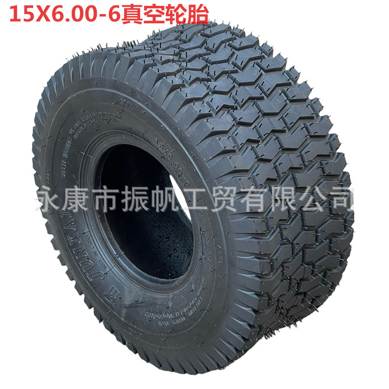 Neumáticos de cortadora de césped neumáticos de carro neumáticos 15x6.00-6 neumáticos de vacío 15 * 6.00-6 neumáticos de carro de nieve