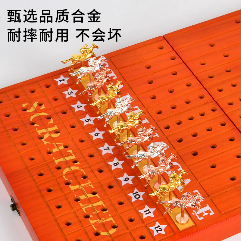 Transfronterizo Amazon Doblar carreras de caballos Ajedrez Juego de carreras de caballos Juego de mesa interactivo para adultos para niños Pensamiento Juguetes educativos