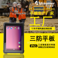 Odmカスタム10.1インチ三防タブレットメーカーはip 65防水転倒防止工業pad工場を注文した