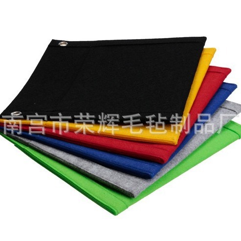 厂家单口无纺布毛毡壁挂种植袋墙面装饰阳台花园加大款式环保