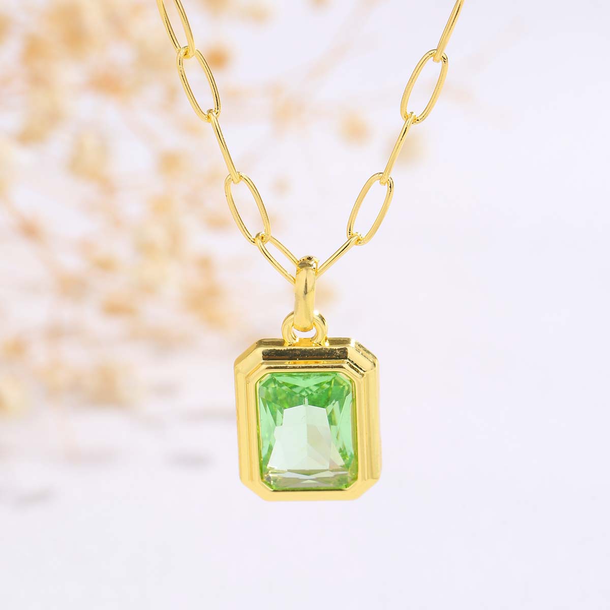 Fashion Ice Sugar Heart Square Diamond Necklace Women, Light Luxury Exquisite Colorful Hip-Hop Trendy Accessories Choker_voghion.com