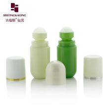 免费拿样50ml大容量香体滚珠瓶PP塑料走珠瓶塑珠可定制开模印刷等