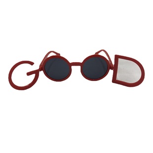 Factory direct supply new birthday party decoration party funny GOOD flip glasses children's adult party eyes