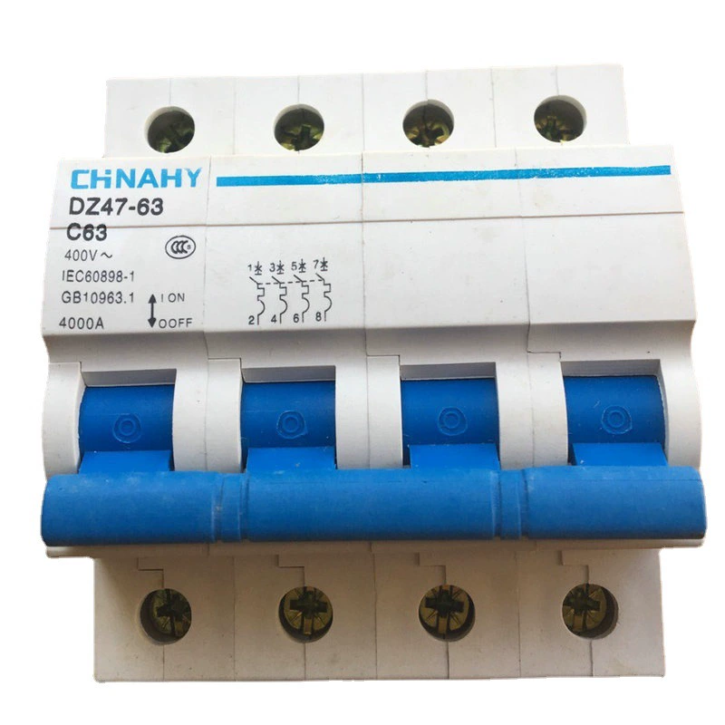 Single and bipolar high -scoring leakage protector terminal distribution empty open circuit breaker