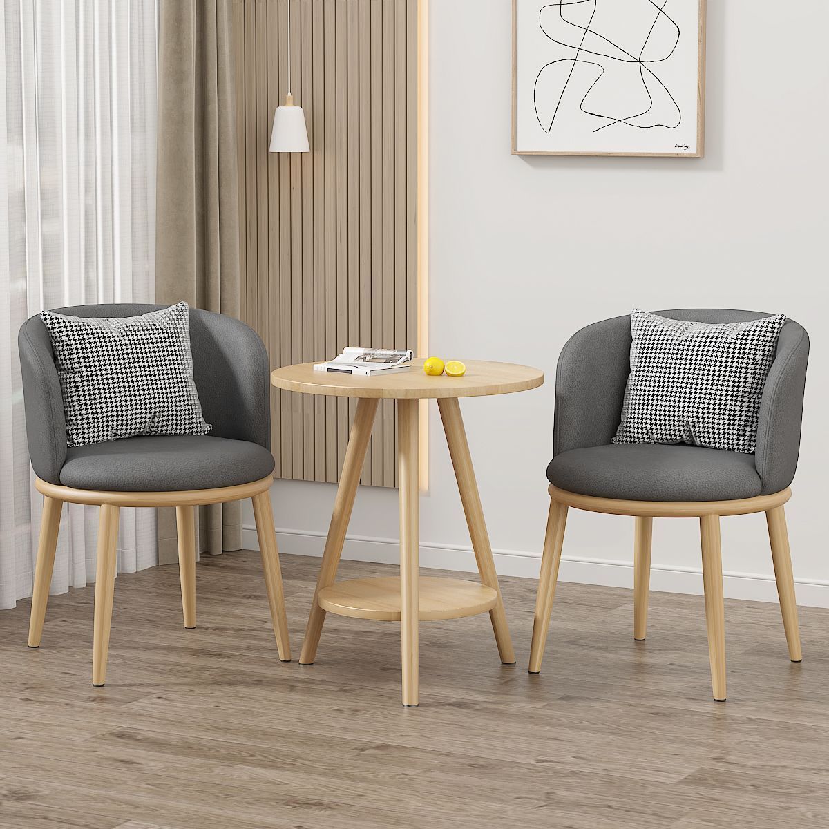 Madera Cruda Doble Capa Gris Oscuro - Tela Tecnológica ✓★