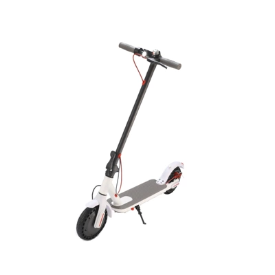 Cross-border adult foldable electric scooter, urban transportation vehicle, shock-absorbing outdoor off-road scooter (Qatlanan elektrik skuterlər) - 44ah-white-gray