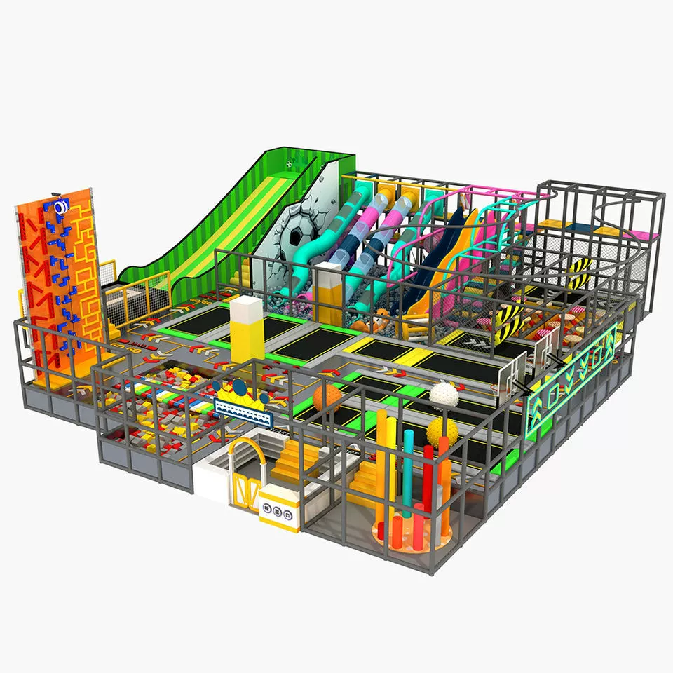 [Внутренняя батутная зона Jump Park Jump Arena Playground]