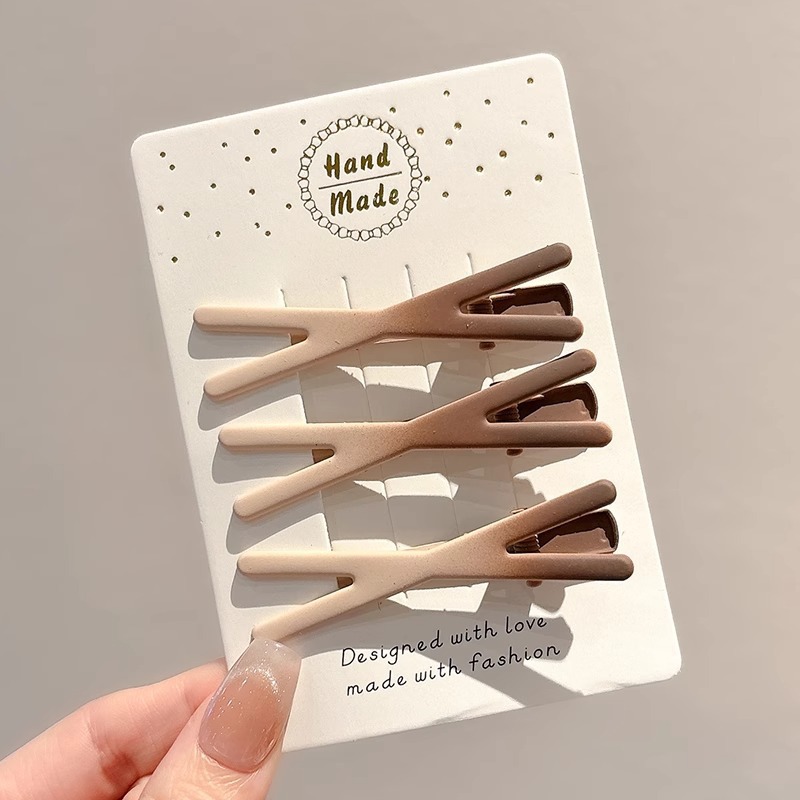 La nueva horquilla de dopamina rosa, la horquilla de flequillo lateral de alta calidad, los accesorios para el cabello de principios de primavera dulces y lindos, la pinza lateral de todo fósforo