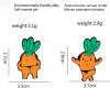 Cartoon carrot stand, sexy cute underwear for hips shape correction, brooch