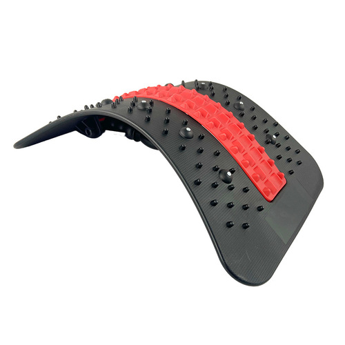 Lumbar relaxer sixth generation stepless adjustment lumbar corrector waist traction massager back stretcher