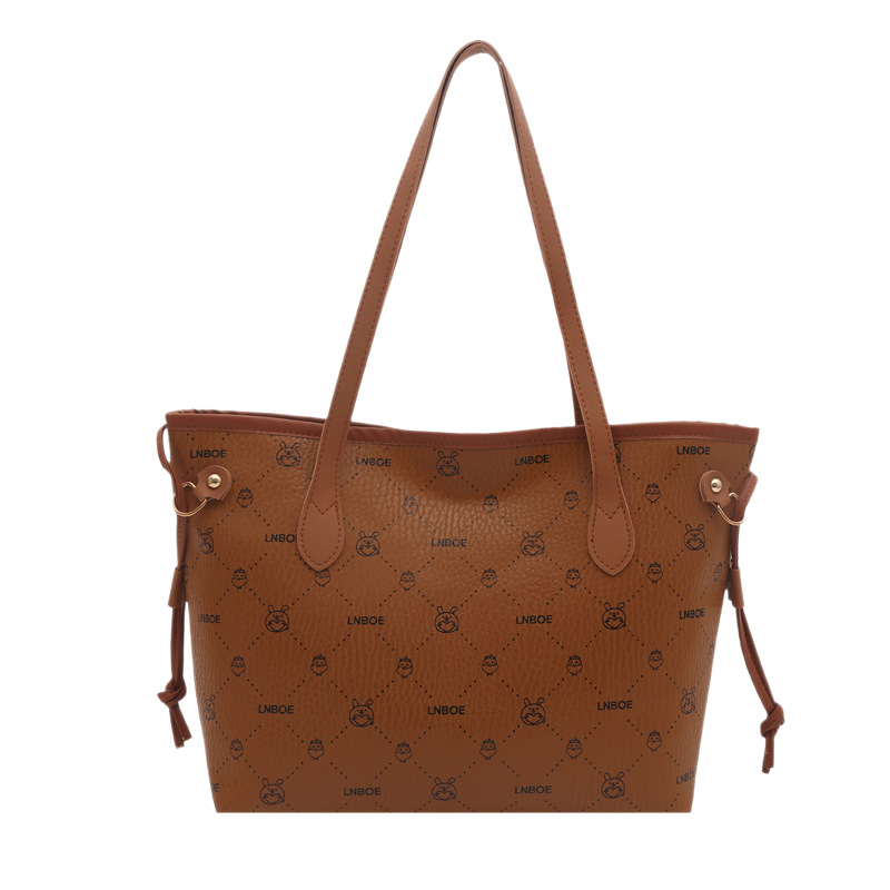 Bolso de mano transfronterizo coreano bolso de mujer otoño 2025 nuevo bolso de hombro de lujo ligero de textura alta bolso de brazo